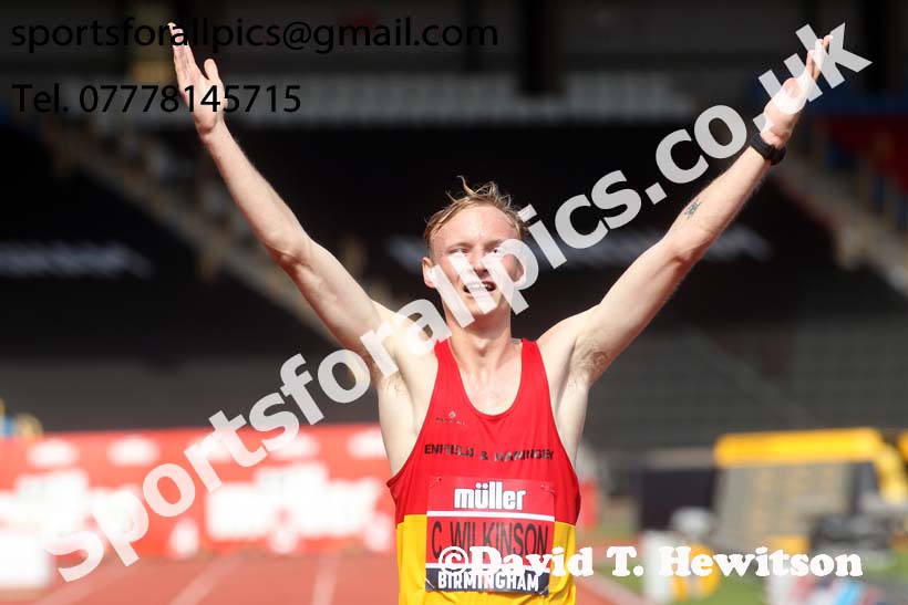 Mens 5000 metres walk, 2019 Muller British Championships, Alexander Stadium, Birmingham. Photo: David T. Hewitson/Sports for All Pics